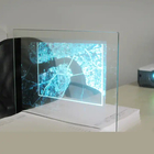 3D Rear Projection Film Gray Clear Holographic Film Creat Virtual Hologram Window Shop