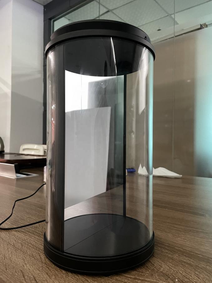 Holographic 3D Technology Display 5.5 10.1 21.5 Inci silinder hologram dengan AI Interactive 5