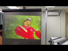 film proyeksi belakang hitam