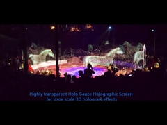 Proyeksi Holografik Poliamida 3D Scrim Holo Kasa untuk Performa