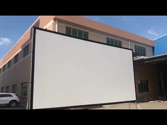 300 Inch Depan Dan Belakang Cepat Lipat Proyektor Layar Outdoor Teater Layar
