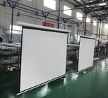Large Electric Tab Tensioned Motorized Screen With Remote Control For Outdoor