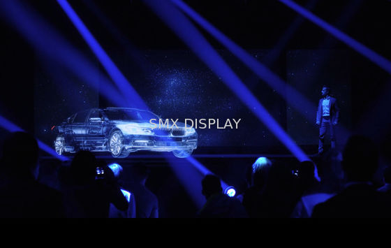 Kualitas 3D Hologram Film Musion Lada Ghost Eyeliner Foil Untuk Tahap Tampilkan Pabrik