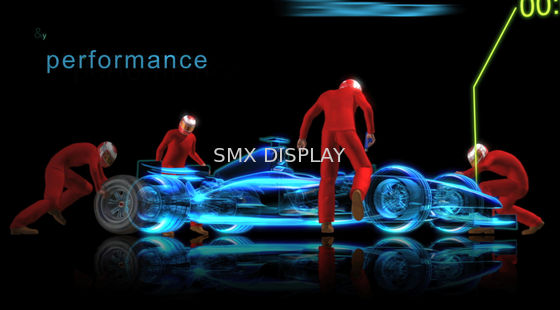 Kualitas Lada Ghost Proyeksi Hologram Foil 3D Transparan Holographic Foil Pabrik