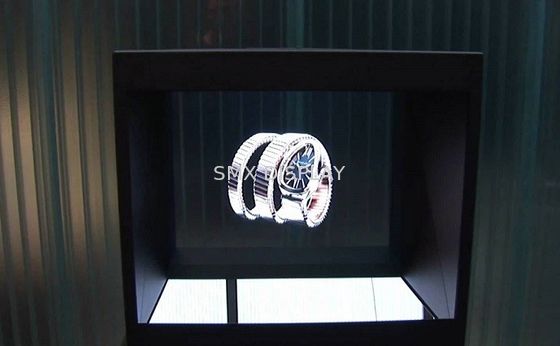 kualitas Pencitraan Virtual Tampilan Holografik 3D USB VGA HDMI Input Port Pabrik