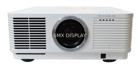 kualitas 8500lumens Outdoor DLP Projector Tempat Besar Untuk Pemetaan Dan Pencampuran Proyeksi Bangunan Pabrik