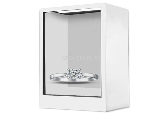 Kualitas Layar Sentuh 55 Inci Kotak Tampilan Holografik 3D Showcase LCD Transparan Vertikal Pabrik