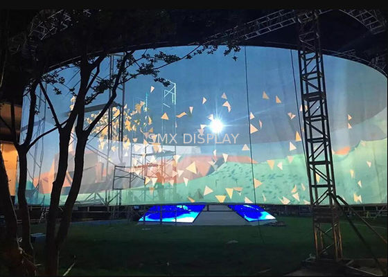 kualitas Layar Proyektor Holografik 3D Untuk Layar Holografik Panggung 360 Derajat Untuk Proyeksi Layar Kabut Pabrik