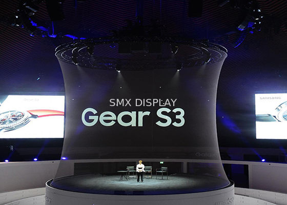 kualitas Layar Jala Holografik 3D Listrik 30m/50m Layar Proyektor Jala Holografik Pabrik