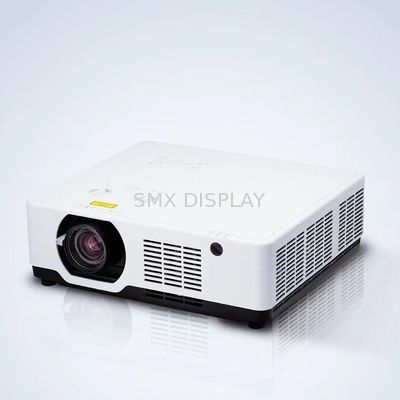 Kualitas 6500 Lumens 3LCD Laser 4K Proyektor Proyektor Pemetaan 3D Untuk Tempat Besar Pabrik