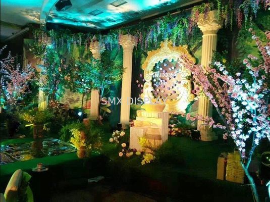 kualitas 3D Hologauze Holographic Mesh Screen Live Show Proyeksi Video 3D Holografik Pabrik