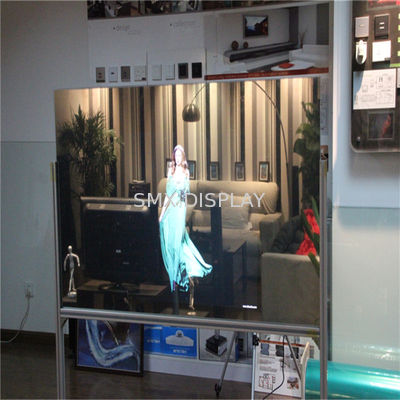 Kualitas Cermin / Proyeksi Belakang Hitam Tampilan Holografik 3D 130um Tebal 800: 1 Kontras Pabrik