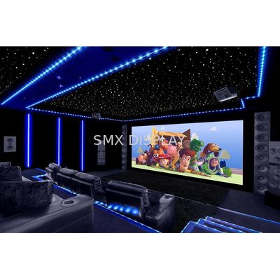 kualitas Panel langit-langit bintang serat optik RGBW LED Pencahayaan Panel langit-langit bintang dengan remote control untuk home theater Pabrik