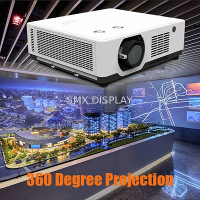 Kualitas SMX 7500-Lumen WUXGA 3LCD Laser Projector, Lokasi Besar Outdoor 3D Mapping Projector Pabrik