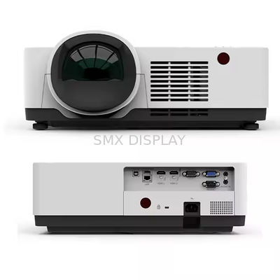 kualitas SMX 6000 Lumens 4k WUXGA Laser Short Throw Projector Untuk Pengalaman Proyeksi 360 Pabrik