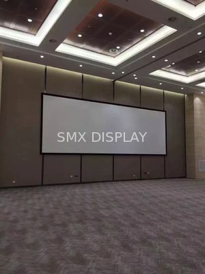 kualitas HD Customized Fixed Frame Projector Screen Shrot Throw Dengan Black Velvet Pabrik