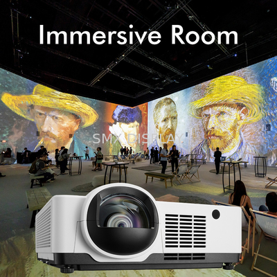 Ruang Proyeksi Immersive Pengalaman Visual Ultimate dengan Proyektor Laser Short Throw