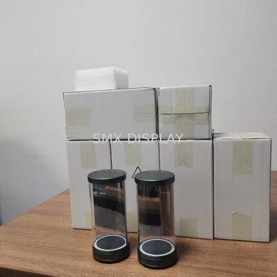 kualitas 5.5/10.1/21.5/75 inci 3d hologram holotube tampilan AI berbasis interaktif untuk pameran museum Pabrik