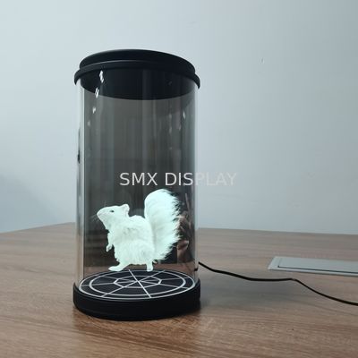 Holographic 3D Technology Display 5.5 10.1 21.5 Inci silinder hologram dengan AI Interactive
