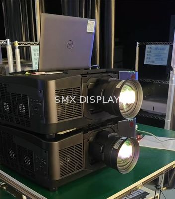 Kualitas Proyektor Laser 4K SMX WUXGA Komersial 20.000 Lumen untuk Auditorium Pabrik
