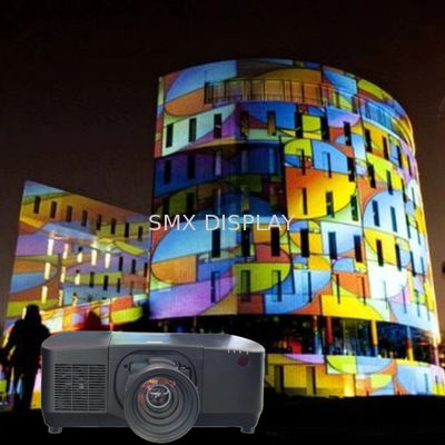 Kualitas SMX 4K ready Laser 20000lumens outdoor projector for Museum & Architectural Mapping Pabrik