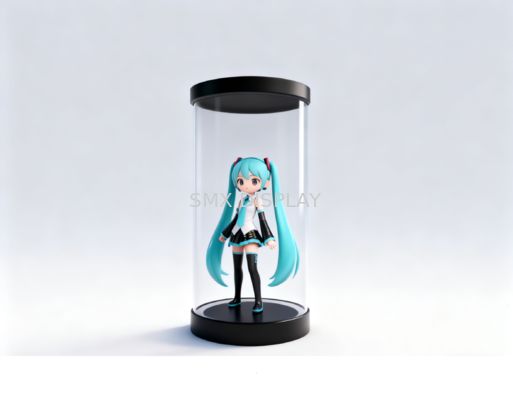 5inch 360 Holographic Display Hologram Cylinder Dengan Format Gambar PNG Video Format MP4