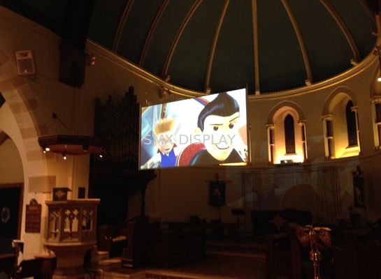 kualitas Perekat Film Proyeksi Belakang Holografik Transparan, film proyeksi kaca Untuk Tampilan Pabrik