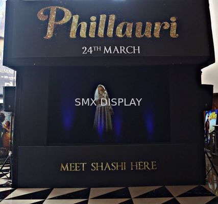 kualitas 160 ° Tampilan Sudut Sistem Proyeksi Holografik 3D Hologram Musion Foil Ketebalan 95um Pabrik