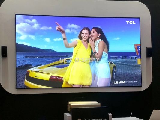 kualitas Layar Bingkai Tetap 100 Inch Panel Proyektor Berlian Hitam 170 ° Sudut Pandang Tahan Lama Pabrik