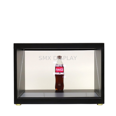 180 derajat Holo Cube 3D Hologram Showcase Display dengan Resolusi Full HD dan lampu LED yang dapat disesuaikan