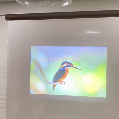 Kualitas Dark Grey Self Adhesive Proyeksi Belakang Foil, Front Film Proyeksi untuk Pameran Dagang Pabrik