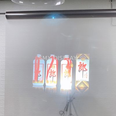 kualitas 3M Transparan Belakang Proyeksi Film / Adhesive Cermin Rear Projector Film Pabrik