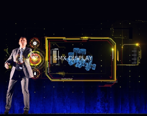 Stage Show 95um Layar Transparan Holografik 3D