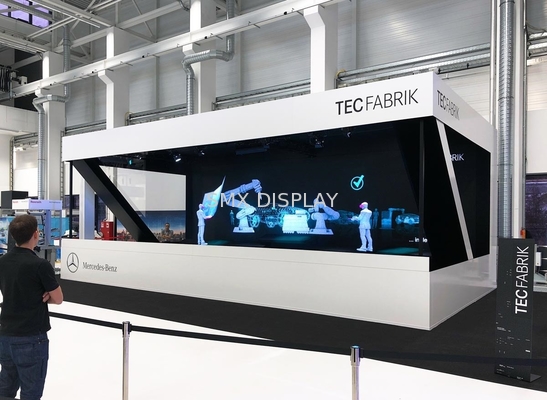 Layar Reflektif 3H Hardness 3D Holographic System Transparan