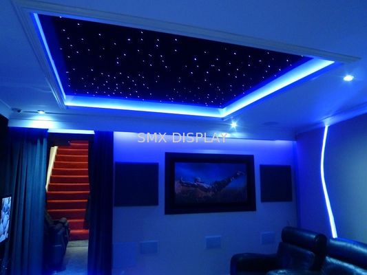 Kualitas 0.75 PMMA Cinema Ceiling Light Panel Caviar Fiber Deluxe Controllable Pabrik