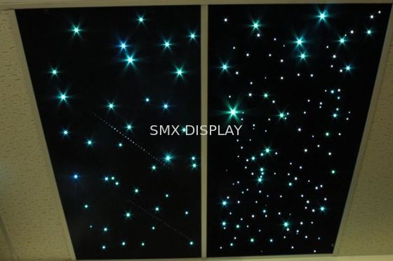 kualitas 90W Fiber Optic Light Panel 60x120cm RGB Cinema Ceiling Light Panel Pabrik