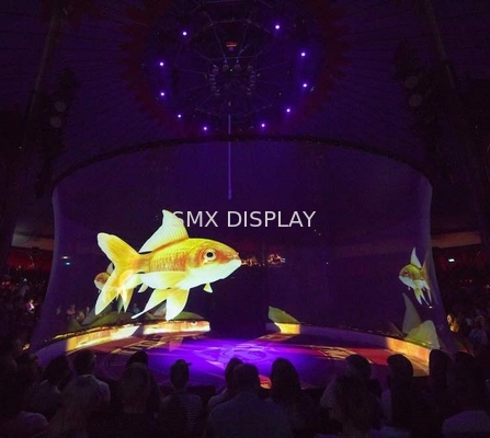 Holo Gauze Holographic Mesh Screen Eyelets Bermotor Panjang 30m Untuk Proyeksi