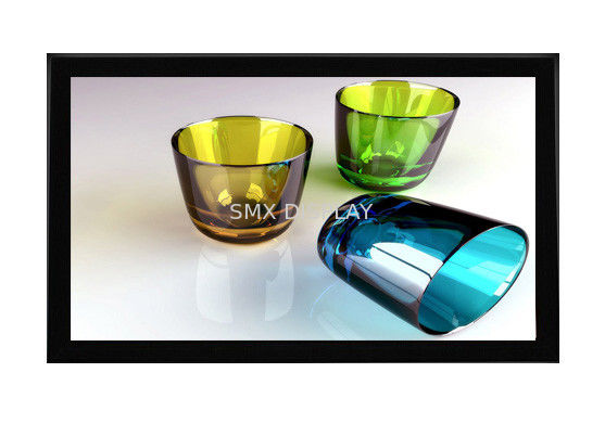 kualitas Bingkai tetap elegan kontras tinggi layar proyeksi fleksibel putih untuk Sinema Digital Pabrik