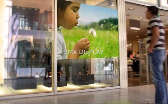 kualitas Film Proyeksi Belakang Iklan Transmisi 100um Untuk Tampilan Siang Hari Pabrik