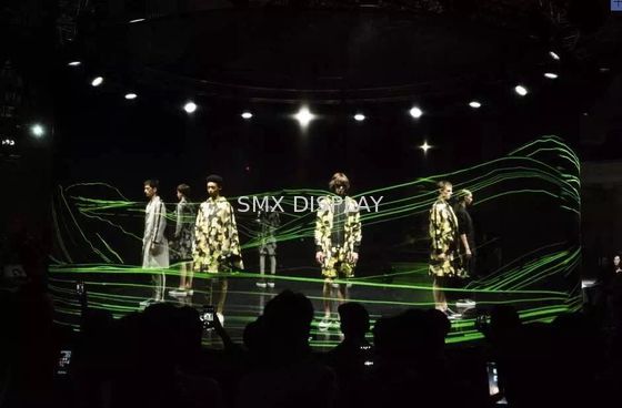 Kualitas Layar Mesh Holografik Transparan Tinggi Fleksibel Untuk Proyeksi Pabrik