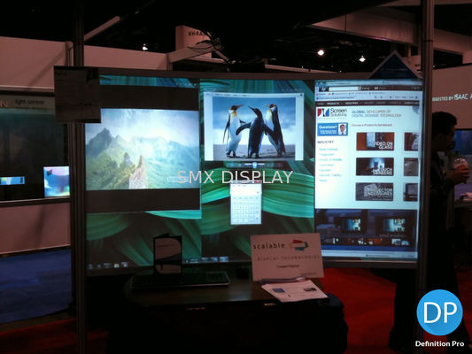 kualitas Film Proyeksi Belakang Hitam Kontras Tinggi Sudut Pandang Lebar 2.5m X 1.52m Pabrik