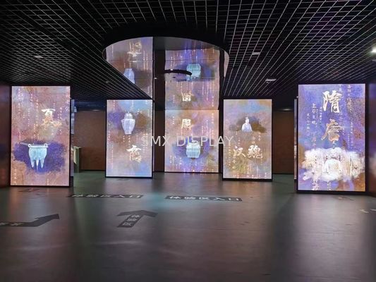 Kualitas Polyamide Holographic Mesh Screen Transparan Holo Net Untuk Animasi Mengambang 3D Pabrik